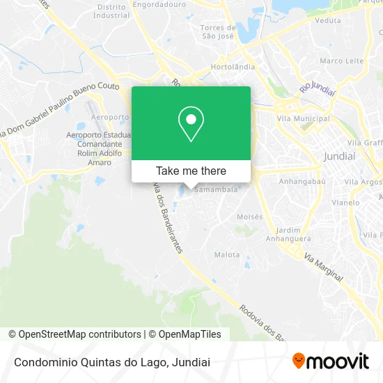 Condominio Quintas do Lago map
