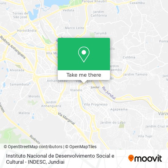 Instituto Nacional de Desenvolvimento Social e Cultural - INDESC map
