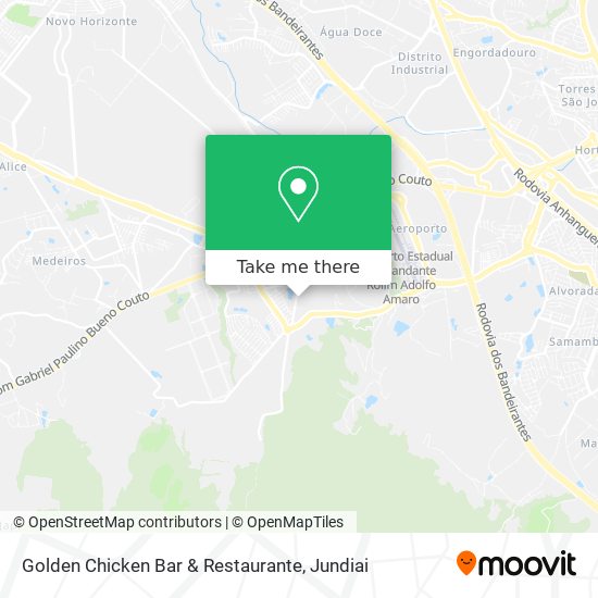 Golden Chicken Bar & Restaurante map