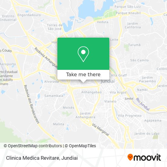 Clinica Medica Revitare map