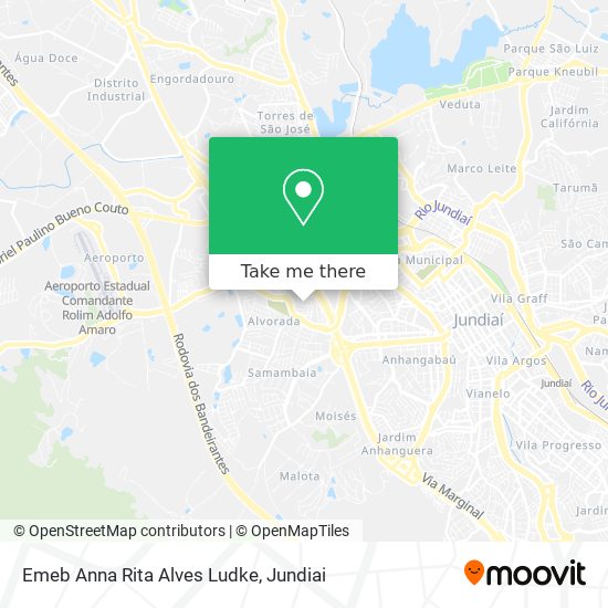 Emeb Anna Rita Alves Ludke map
