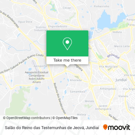 Salão do Reino das Testemunhas de Jeová map