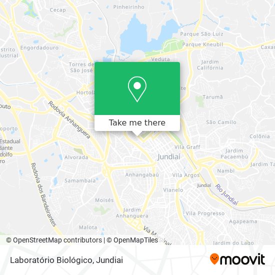 Laboratório Biológico map