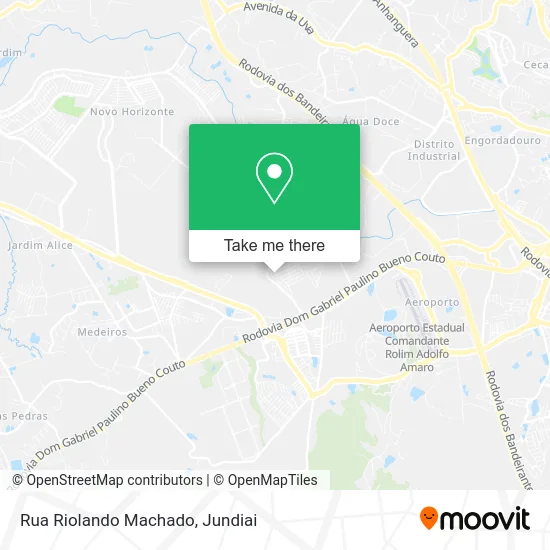 Rua Riolando Machado map