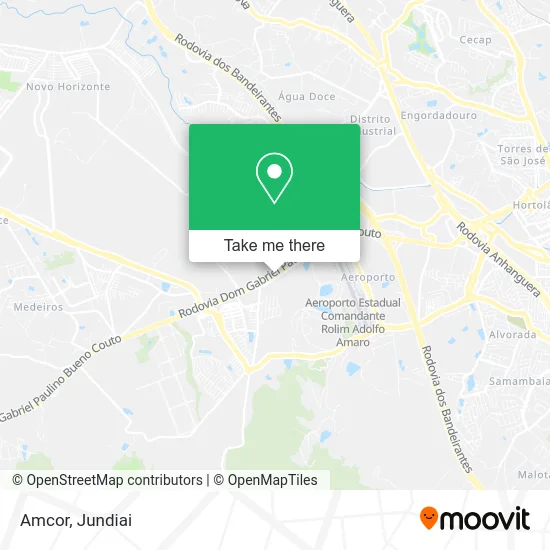 Amcor map
