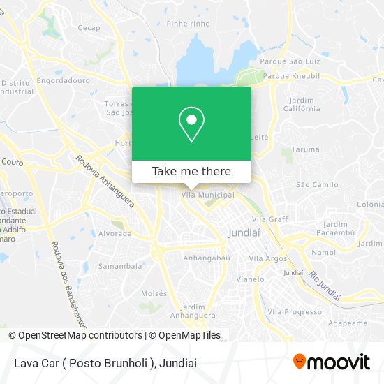 Lava Car ( Posto Brunholi ) map