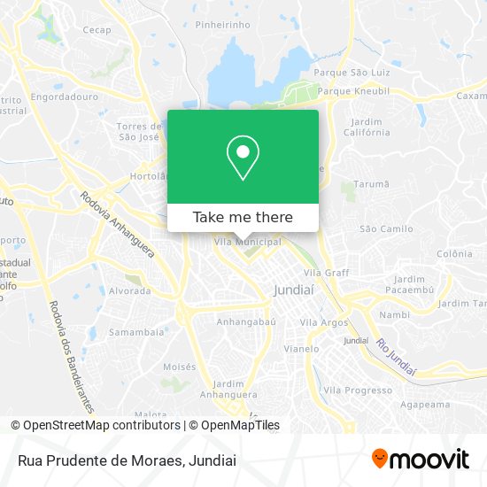 Rua Prudente de Moraes map