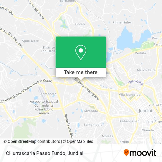 CHurrascaria Passo Fundo map