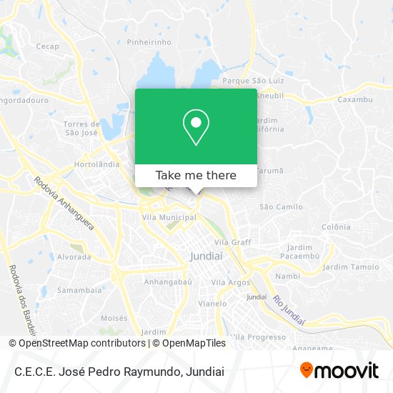 C.E.C.E. José Pedro Raymundo map