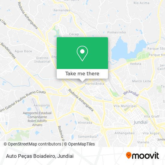 Auto Peças Boiadeiro map