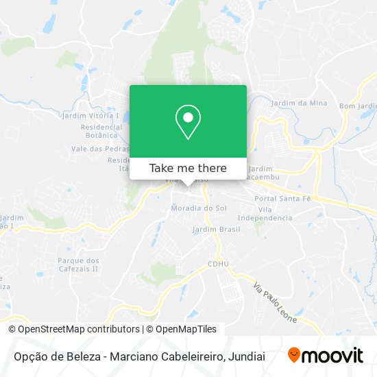 Opção de Beleza - Marciano Cabeleireiro map