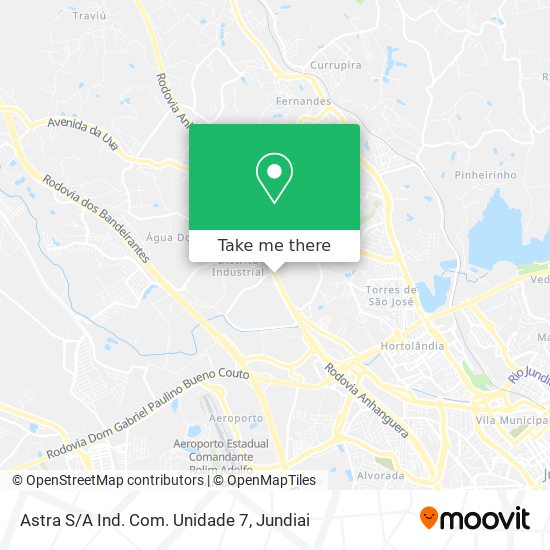 Astra S/A Ind. Com. Unidade 7 map