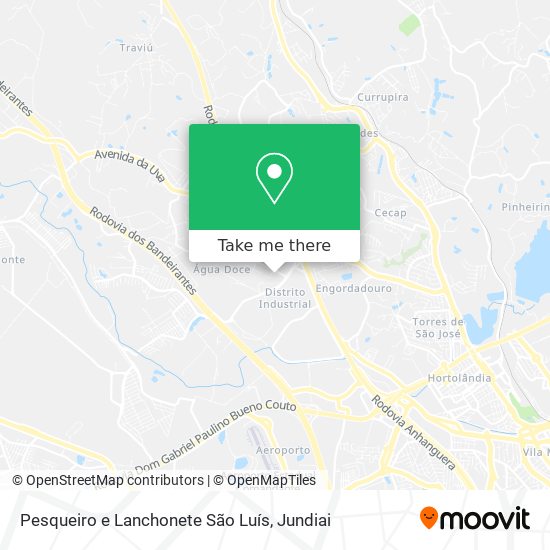 Pesqueiro e Lanchonete São Luís map