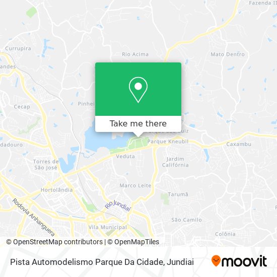 Pista Automodelismo Parque Da Cidade map