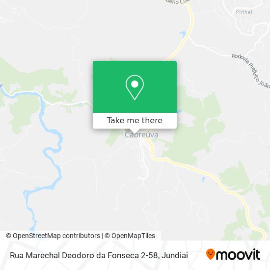 Mapa Rua Marechal Deodoro da Fonseca 2-58