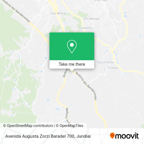 Avenida Augusta Zorzi Baradel 700 map