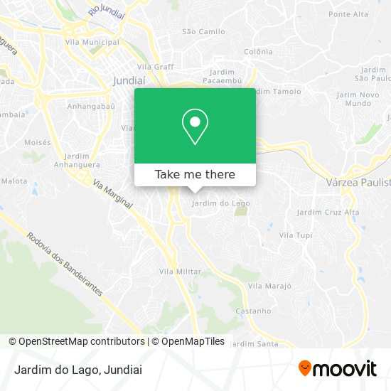 Jardim do Lago map