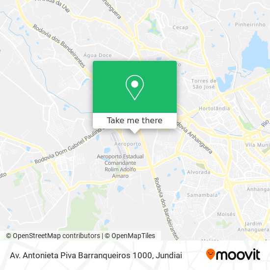 Av. Antonieta Piva Barranqueiros 1000 map