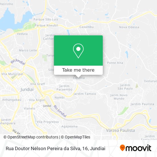 Rua Doutor Nélson Pereira da Silva, 16 map
