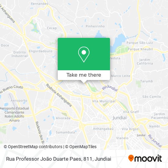 Rua Professor João Duarte Paes, 811 map
