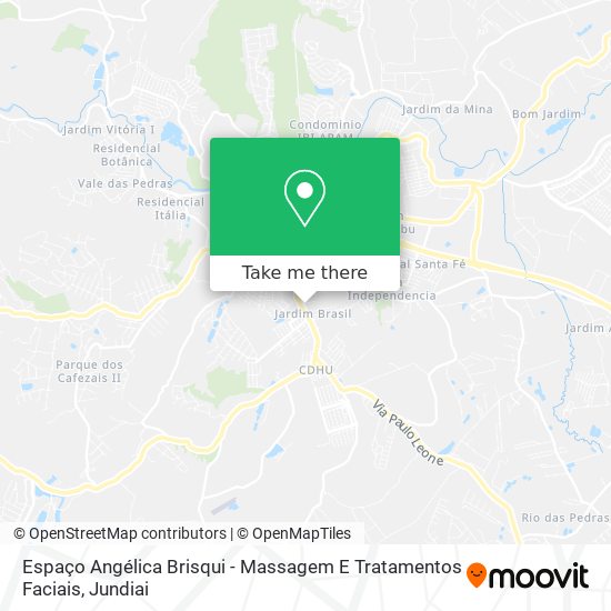 Espaço Angélica Brisqui - Massagem E Tratamentos Faciais map