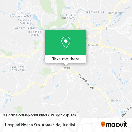 Hospital Nossa Sra. Aparecida map