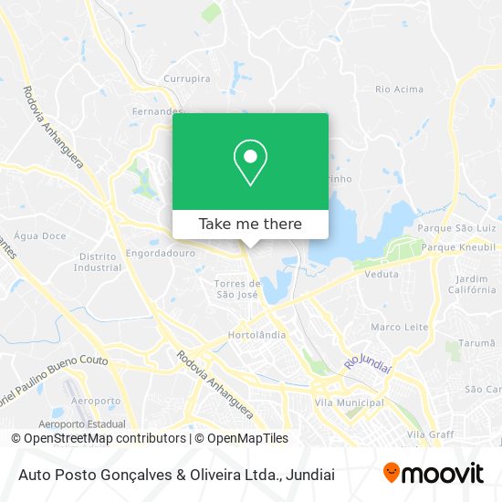 Auto Posto Gonçalves & Oliveira Ltda. map