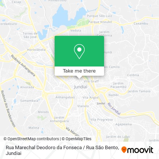 Rua Marechal Deodoro da Fonseca / Rua São Bento map