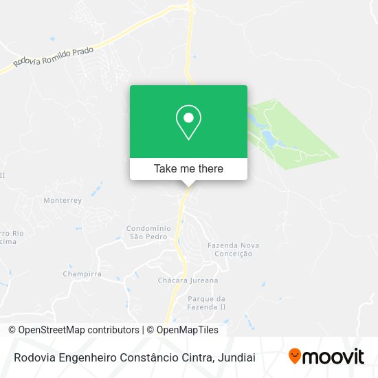 Rodovia Engenheiro Constâncio Cintra map