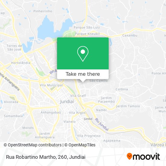 Rua Robartino Martho, 260 map