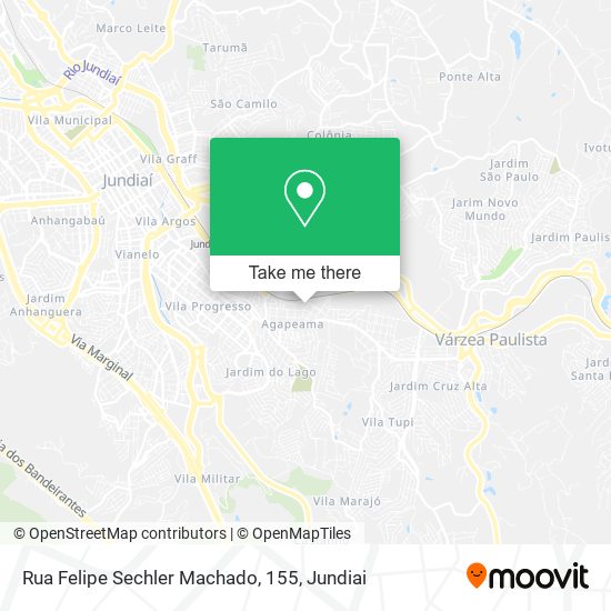 Rua Felipe Sechler Machado, 155 map