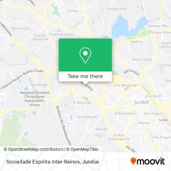 Sociedade Espírita Inter-Reinos map