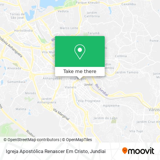 Igreja Apostólica Renascer Em Cristo map