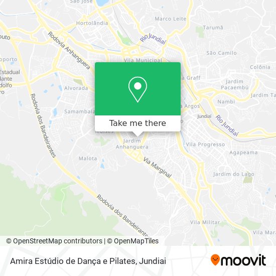 Amira Estúdio de Dança e Pilates map