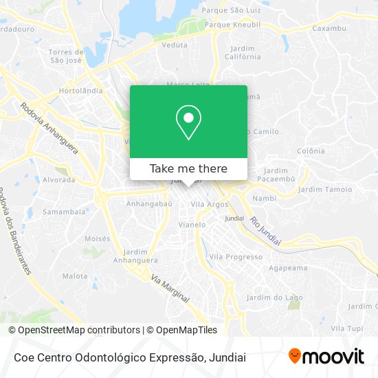 Coe Centro Odontológico Expressão map