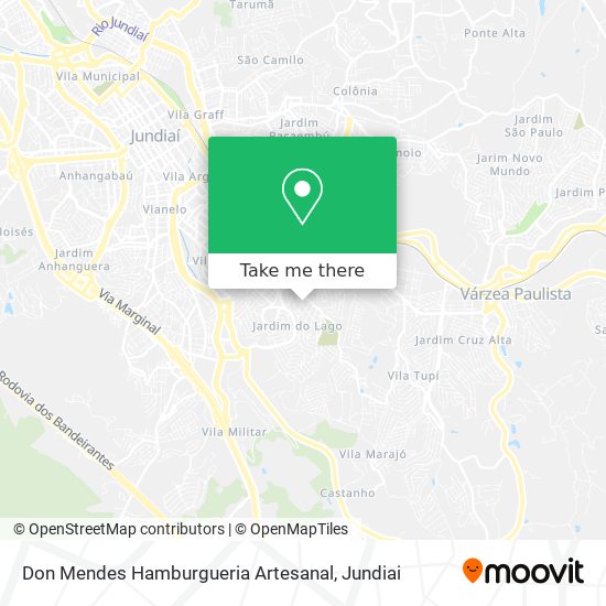Don Mendes Hamburgueria Artesanal map