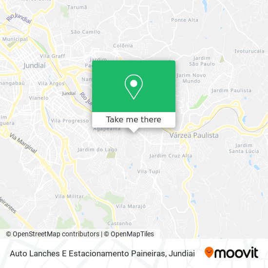 Auto Lanches E Estacionamento Paineiras map