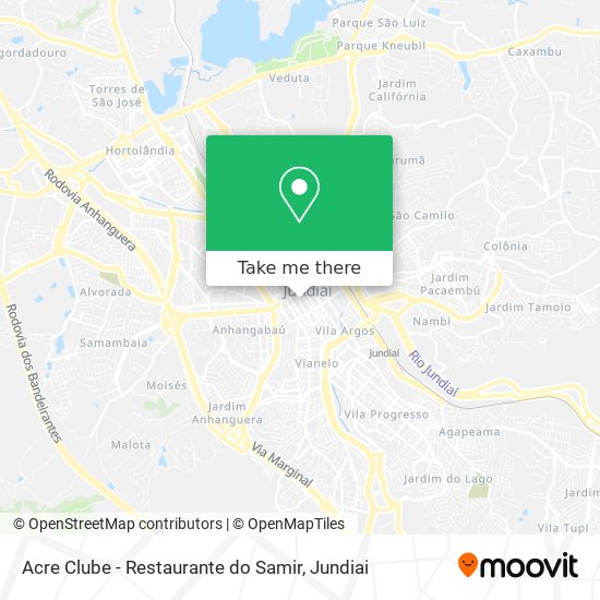 Acre Clube - Restaurante do Samir map