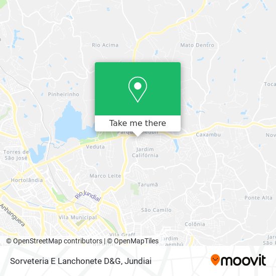Sorveteria E Lanchonete D&G map