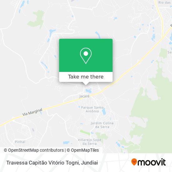 Travessa Capitão Vitório Togni map
