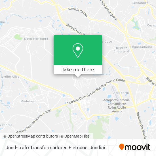 Jund-Trafo Transformadores Eletricos map