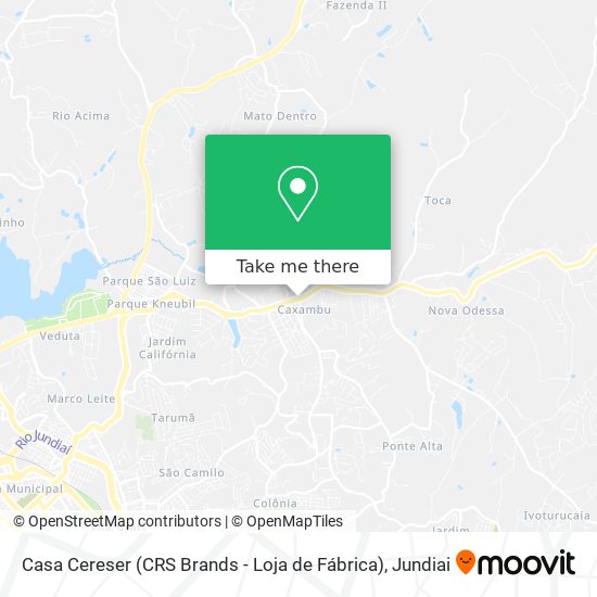 Casa Cereser (CRS Brands - Loja de Fábrica) map