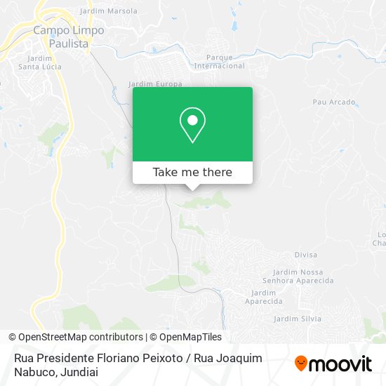 Rua Presidente Floriano Peixoto / Rua Joaquim Nabuco map