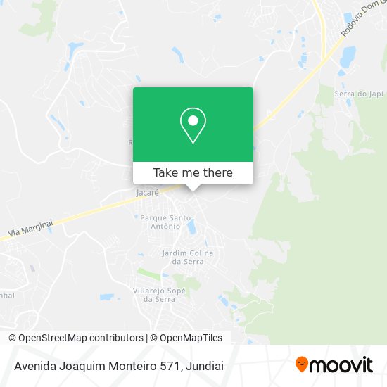 Avenida Joaquim Monteiro 571 map