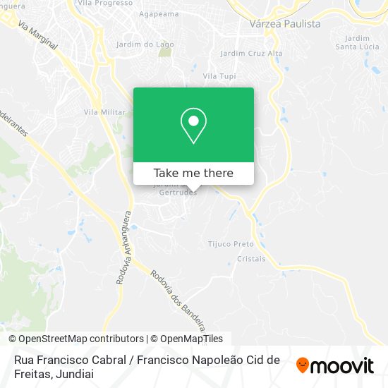 Rua Francisco Cabral / Francisco Napoleão Cid de Freitas map