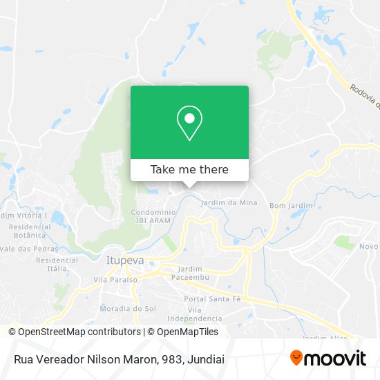 Rua Vereador Nilson Maron, 983 map