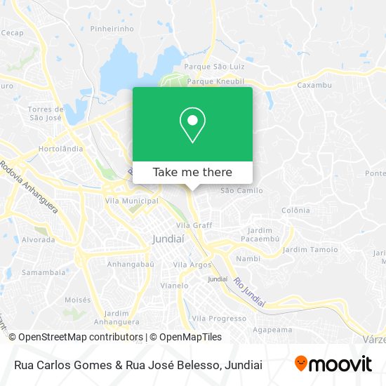 Rua Carlos Gomes & Rua José Belesso map