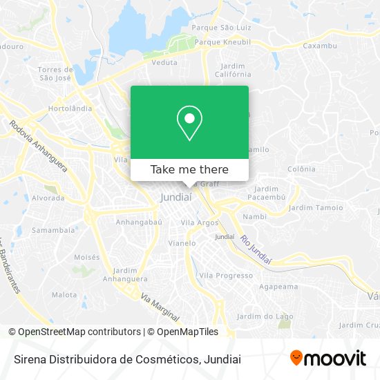 Sirena Distribuidora de Cosméticos map