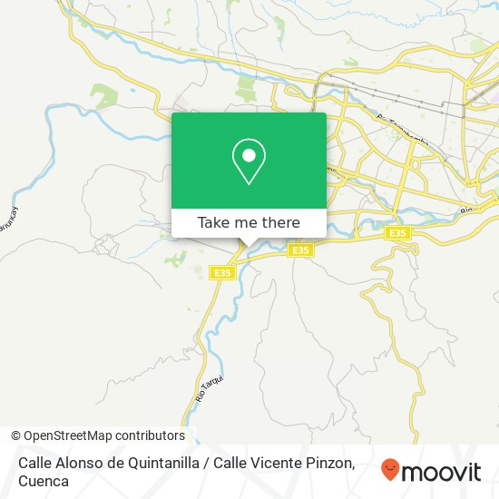 Mapa de Calle Alonso de Quintanilla / Calle Vicente Pinzon