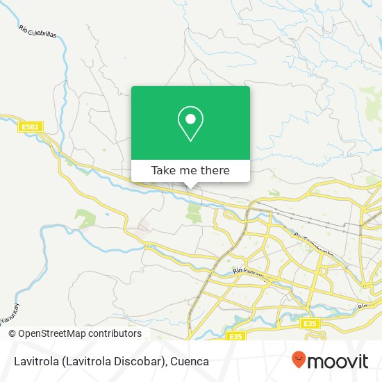 Lavitrola (Lavitrola Discobar) map